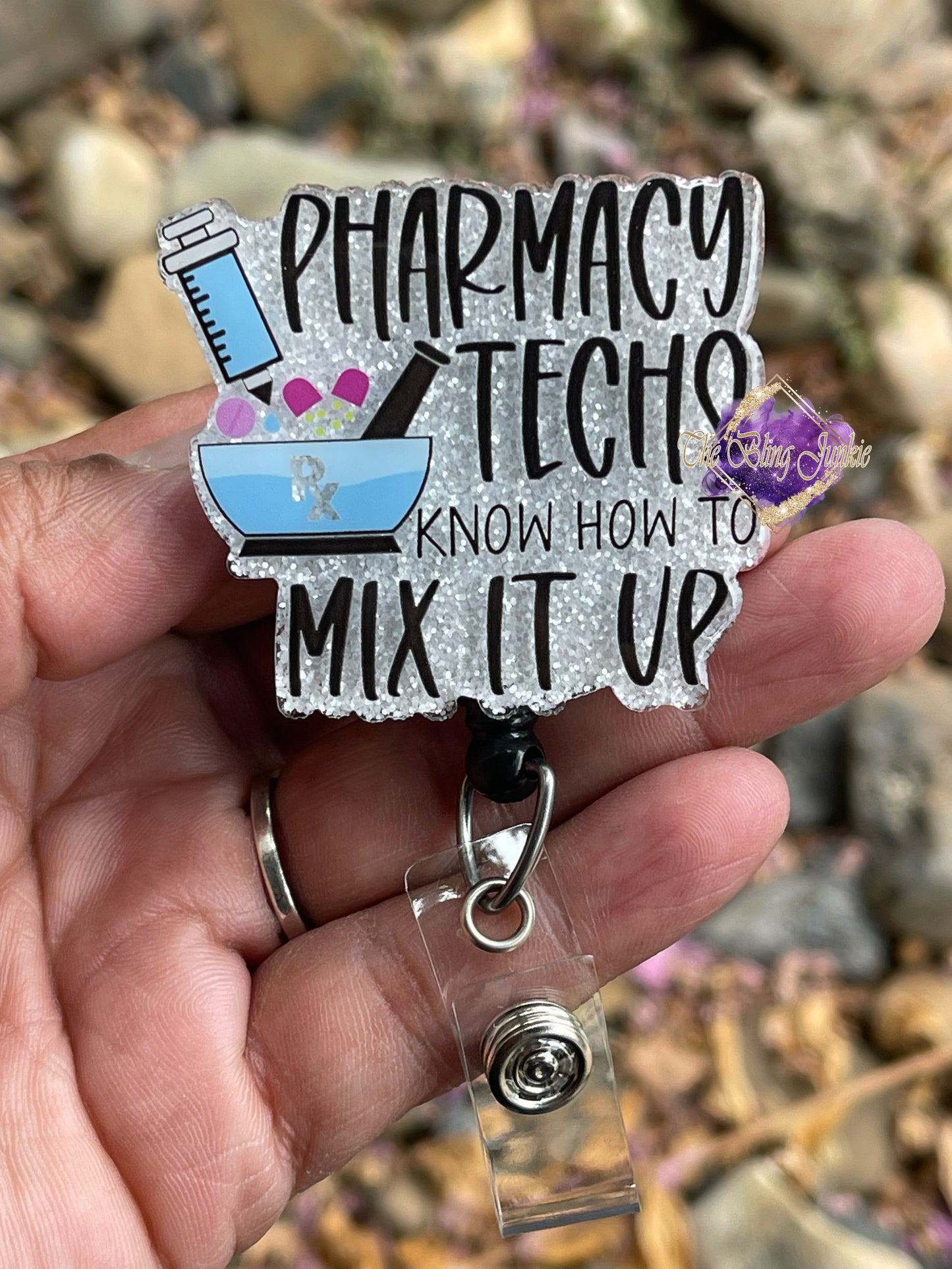 Pharmacy Techs Mix It Up Badge Reel