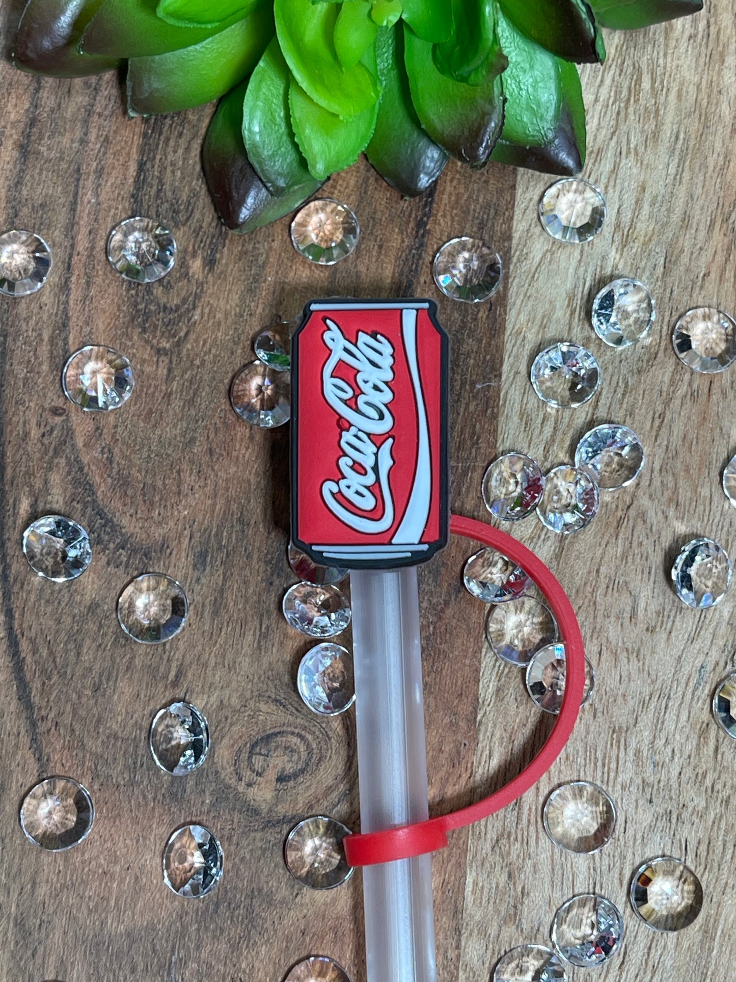 Coke Straw Topper