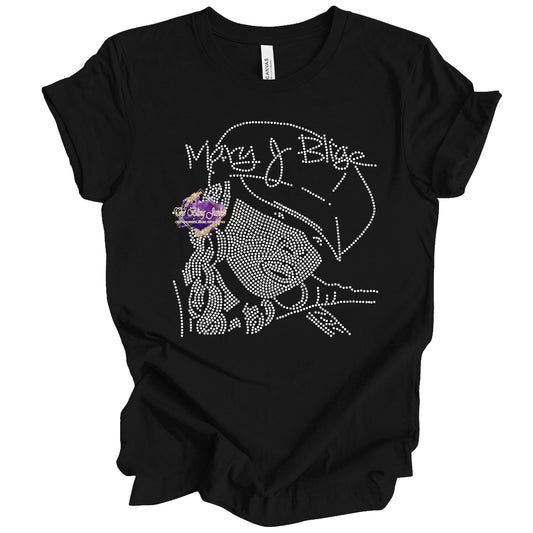 Mary J Blige Inspired Bling T-shirt (Copy)